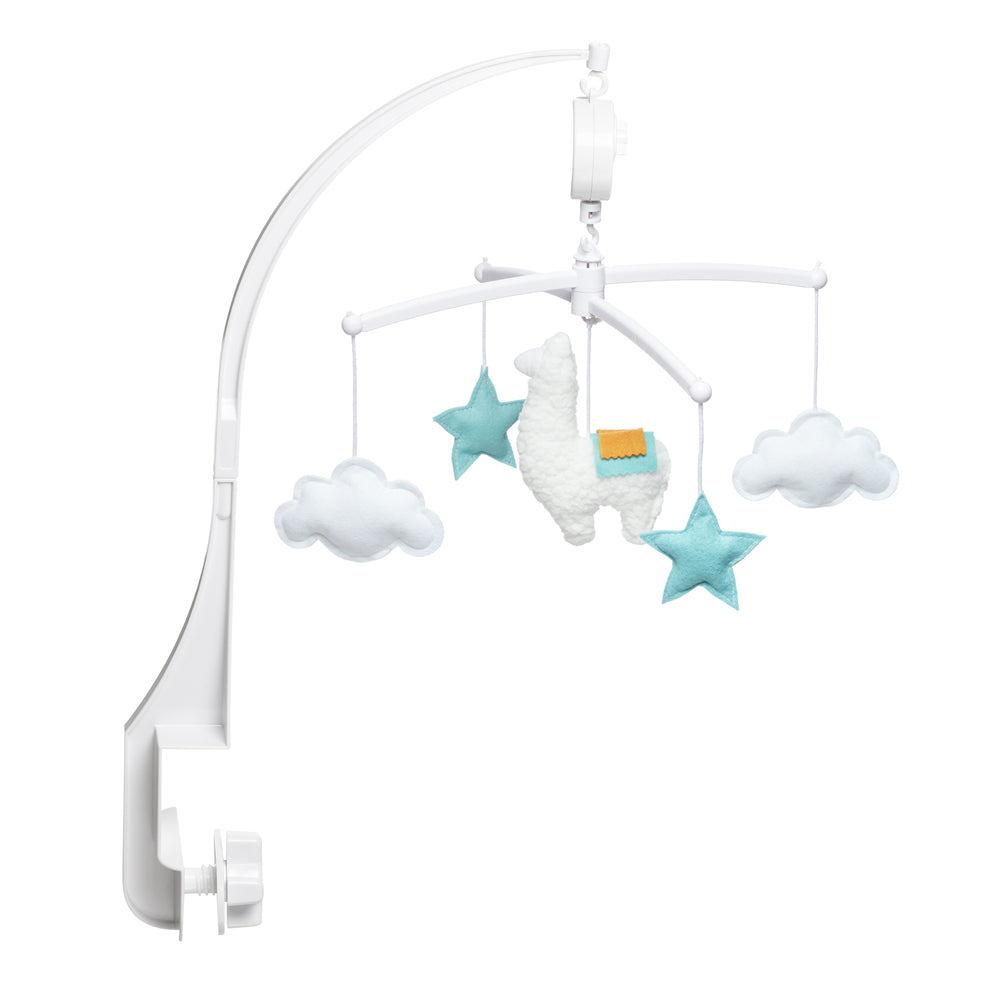 Mobile lama bleu et blanc - Musique Vaiana