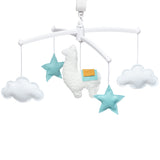 Mobile lama bleu et blanc - Musique Vaiana