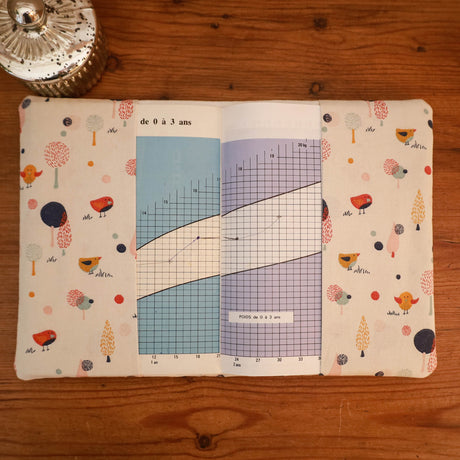 Protège carnet de santé poussin