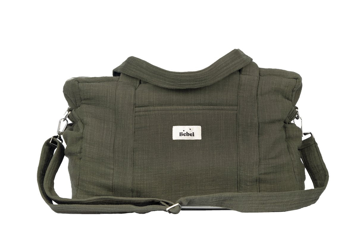 Sac à langer 24/48h kaki bebel