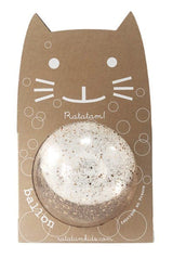 Ballon doré bulle paillettes cuivre 20 cm