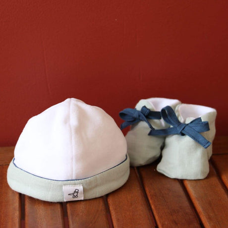 Chaussons naissance Vert