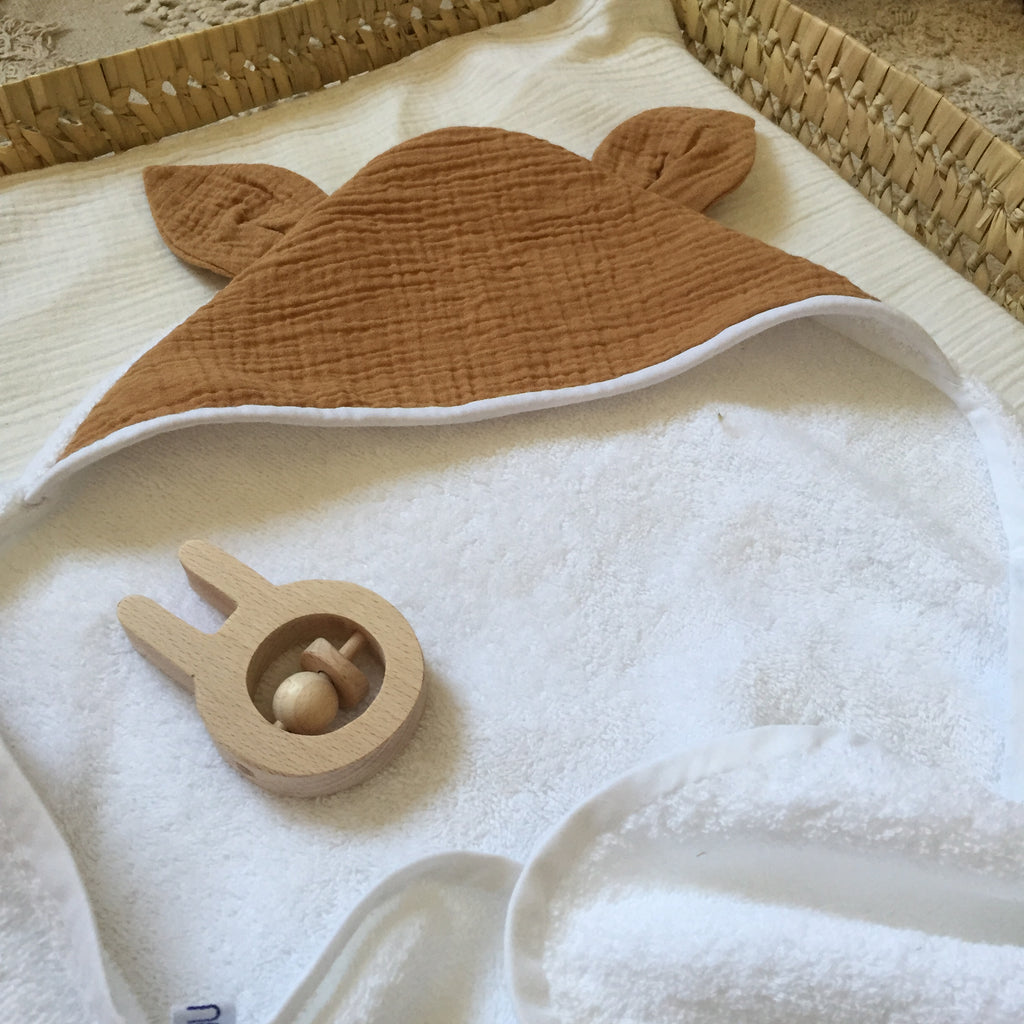 Capes de bain bébé - Cadeau de naissance - La Cigogne de Lily