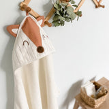 Cape de bain oreilles renard