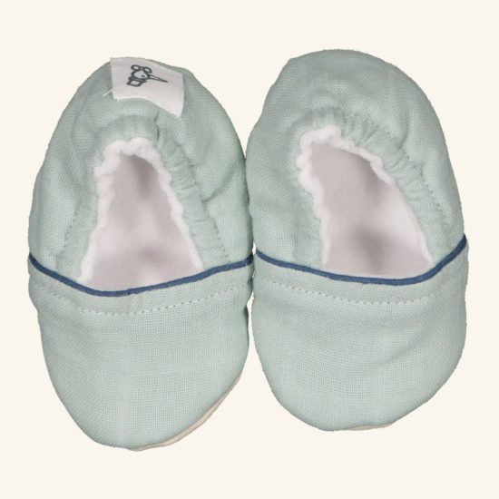 Chaussons bébé Vert