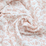 Couverture hiver fleurs pêche