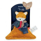 Doudou renard en coton bio