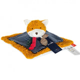 doudou plat renard bio made in France