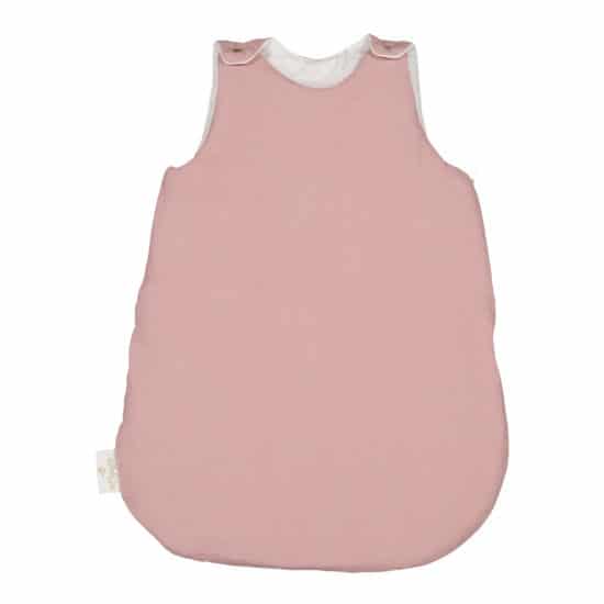 Gigoteuse gaze de coton hiver Vieux Rose