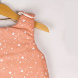 Gigoteuse été réversible coton GOTS - Souris rose TOG 1