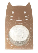 Ballon bulle paillettes argenté 15 cm