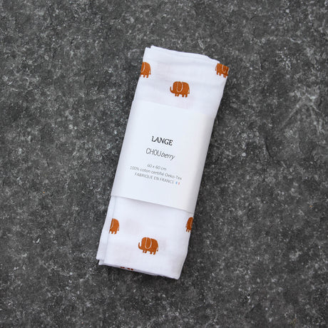 Lange éléphant camel