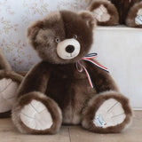 ours en peluche taupe 35 cm made in France ours français