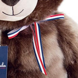 L'ours en peluche taupe