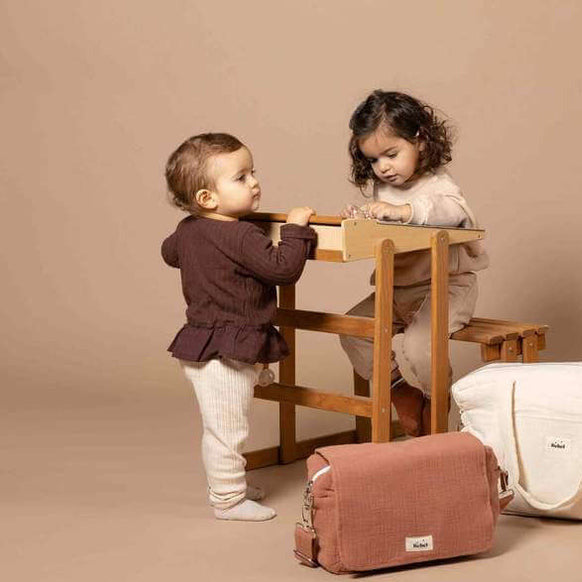 Sac à langer "Mini" terracotta