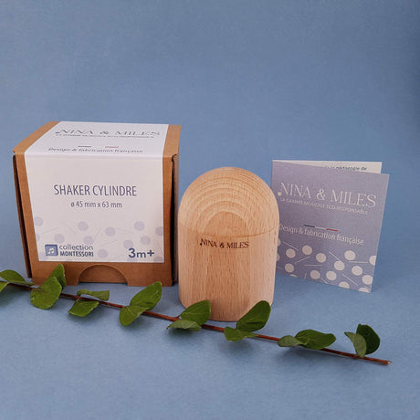 Maracas shaker cylindre