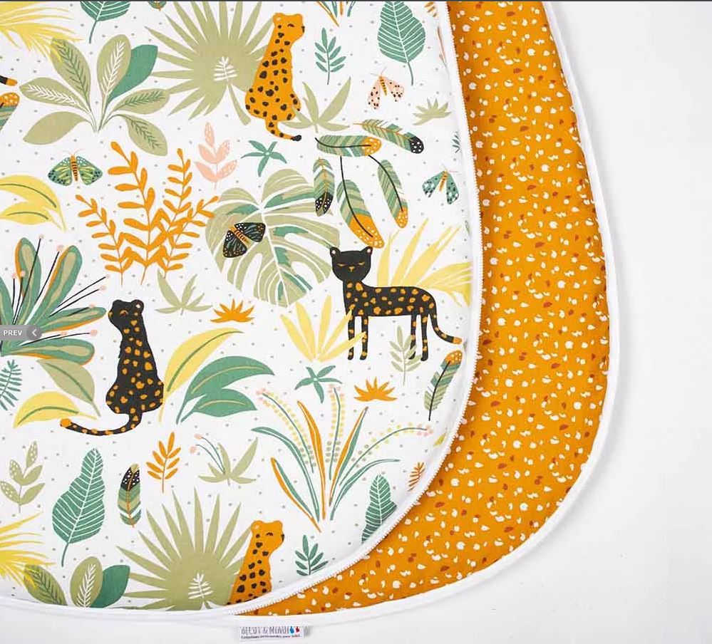 Gigoteuse été réversible coton Oeko-Tex - Savane TOG 1